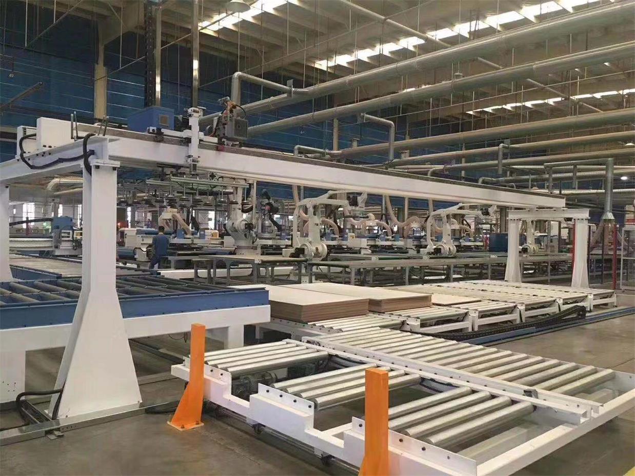 DEELEE CNC fully automatic production line for kitchen cabinet door